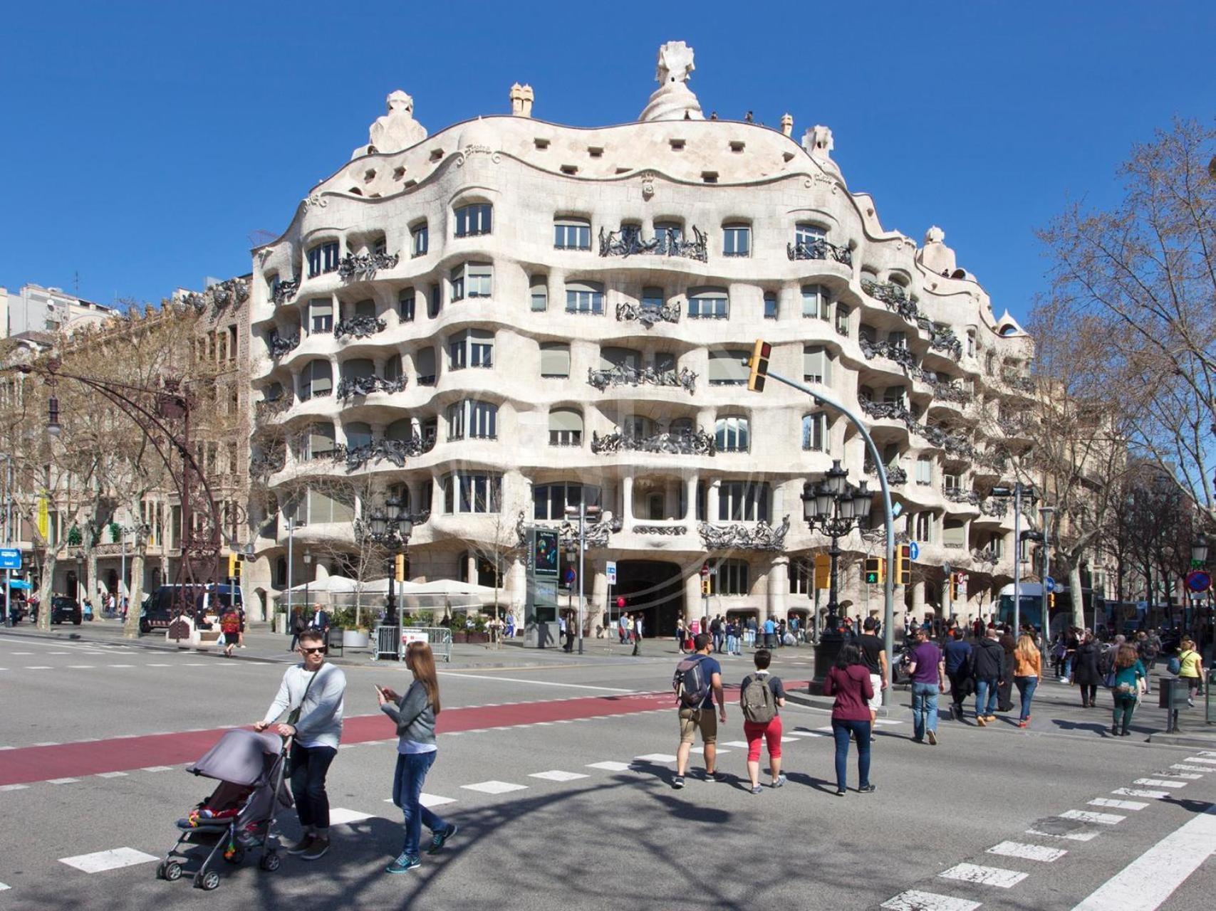 Bonito Apartamento En Gracia Barcelona Bagian luar foto